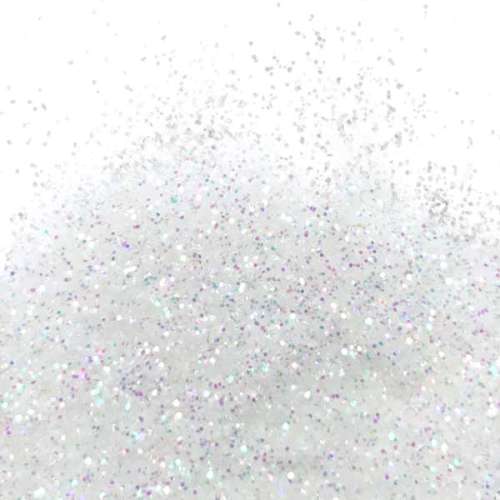 Barco Flitter Glitter - White Hologram - Click Image to Close